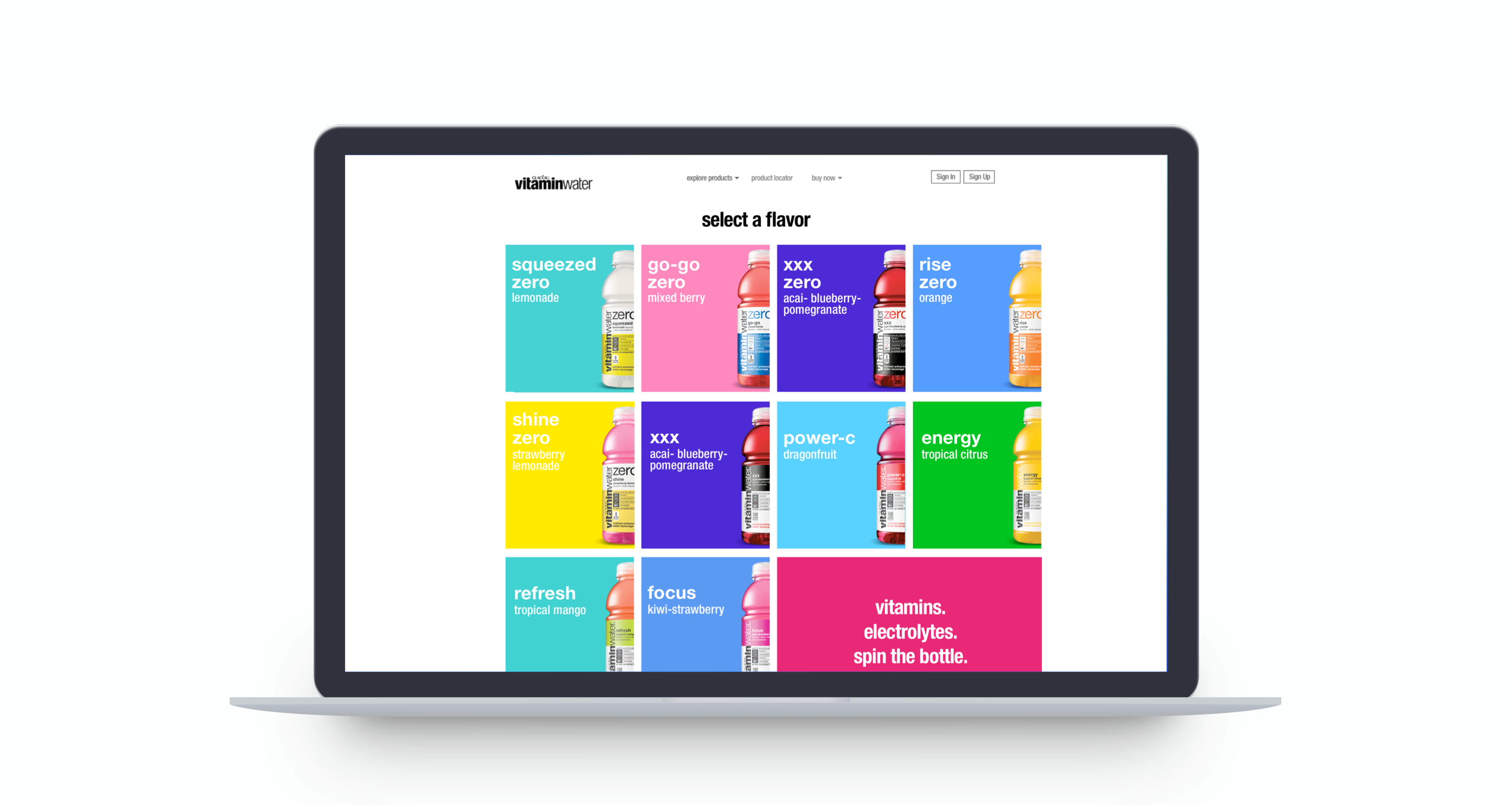 Vitamin Water project preview